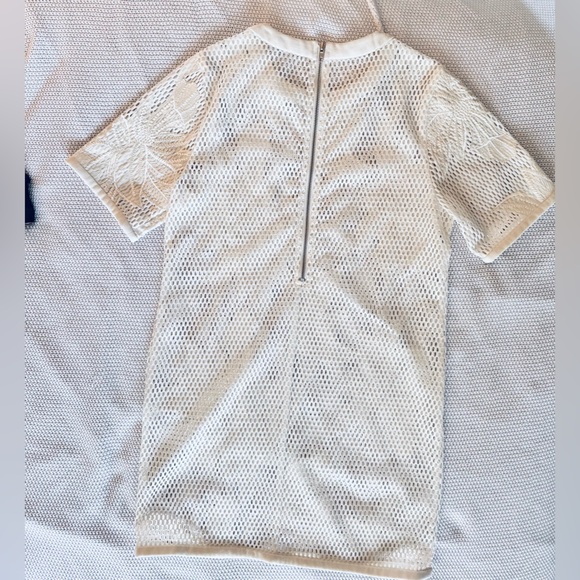 ENDLESS ROSE Cream Floral Lace Mini Dress - Picture 2 of 14